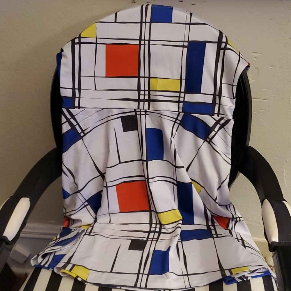 Cowcow mondrian dress